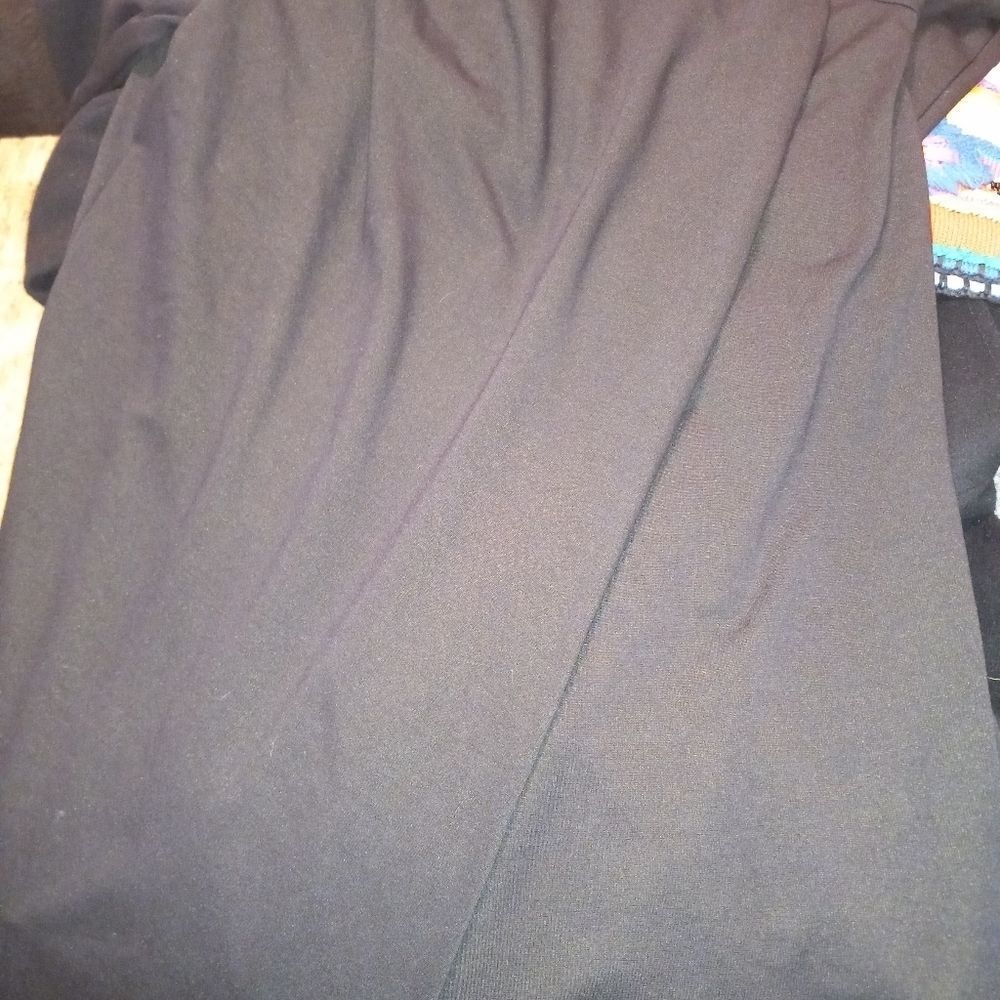 New With Tags Joan Vass Drape Front Dress - Picture 6 of 8